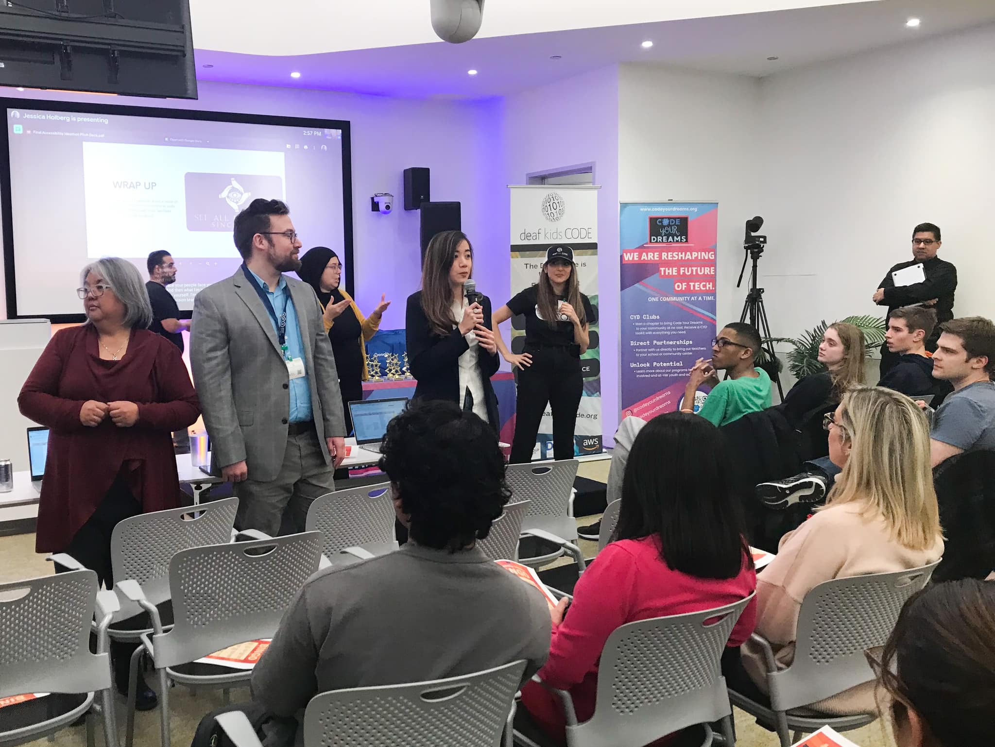 ideathon event judges photo